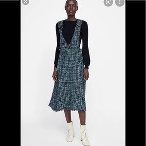 Zara Tweed MIDI Dress